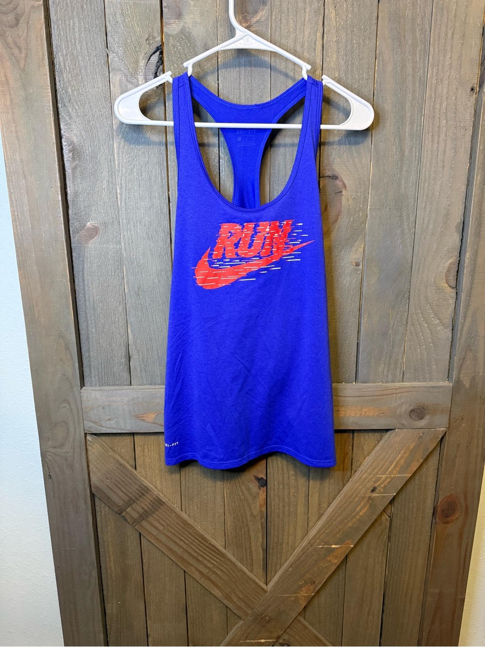 Nike Royal Blue Dri-FIT Racerback Tank